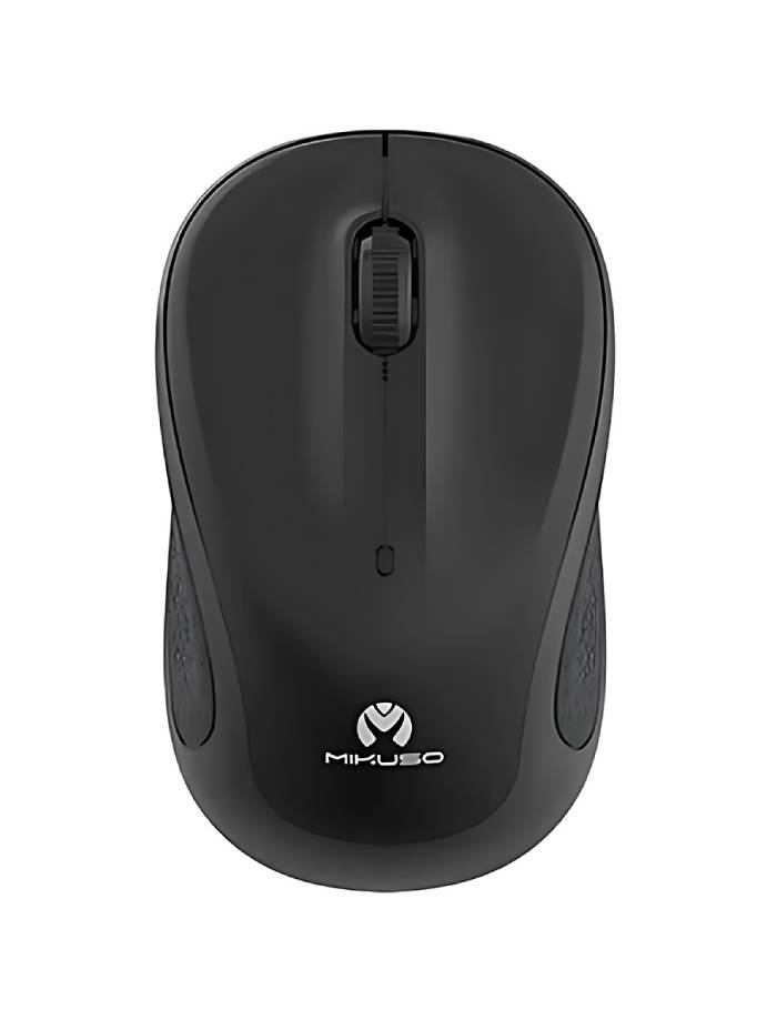 ماوس بی‌سیم MIKUSO مدل MOS-W018 - اتصال 2.4G، دقت 1600DPI، برد 10 متری