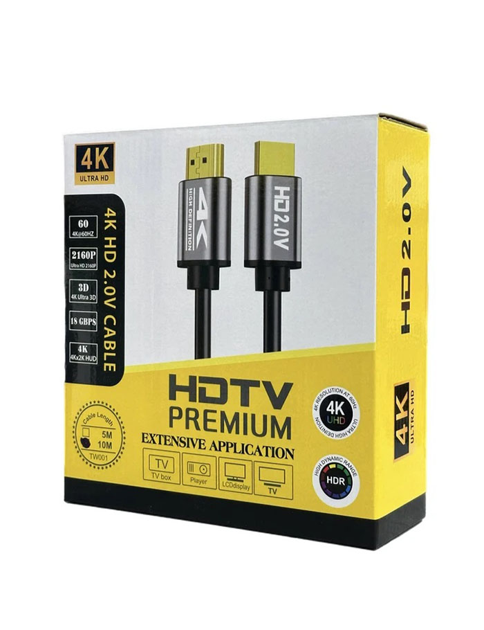 کابل HDMI برند وان مکس با کیفیت 4K با طول 10 متر