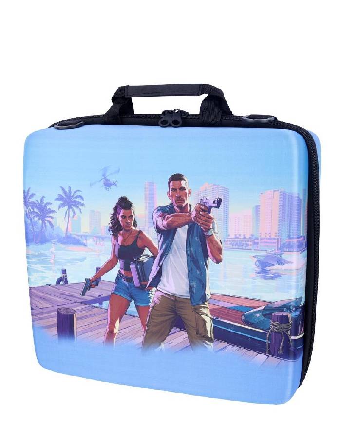 کیف PS4 طرح GTA VI – ضدضربه، جادار و مناسب سفر