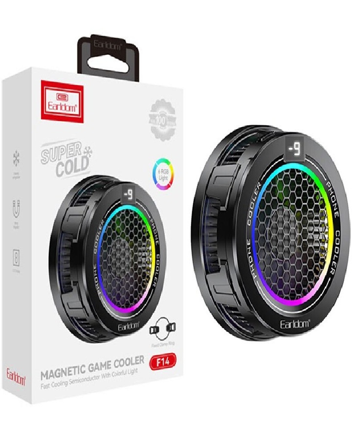 فن خنک کننده گوشی Earldom مدل ET-F14 همراه با RGB
